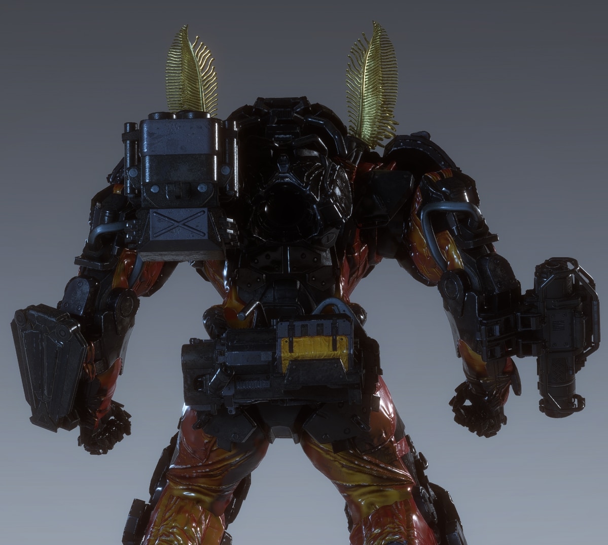 Anthem Colossus Grabbit Ears Helmet - Back