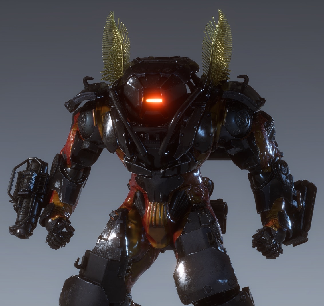 Anthem Colossus Grabbit Ears Helmet - Front