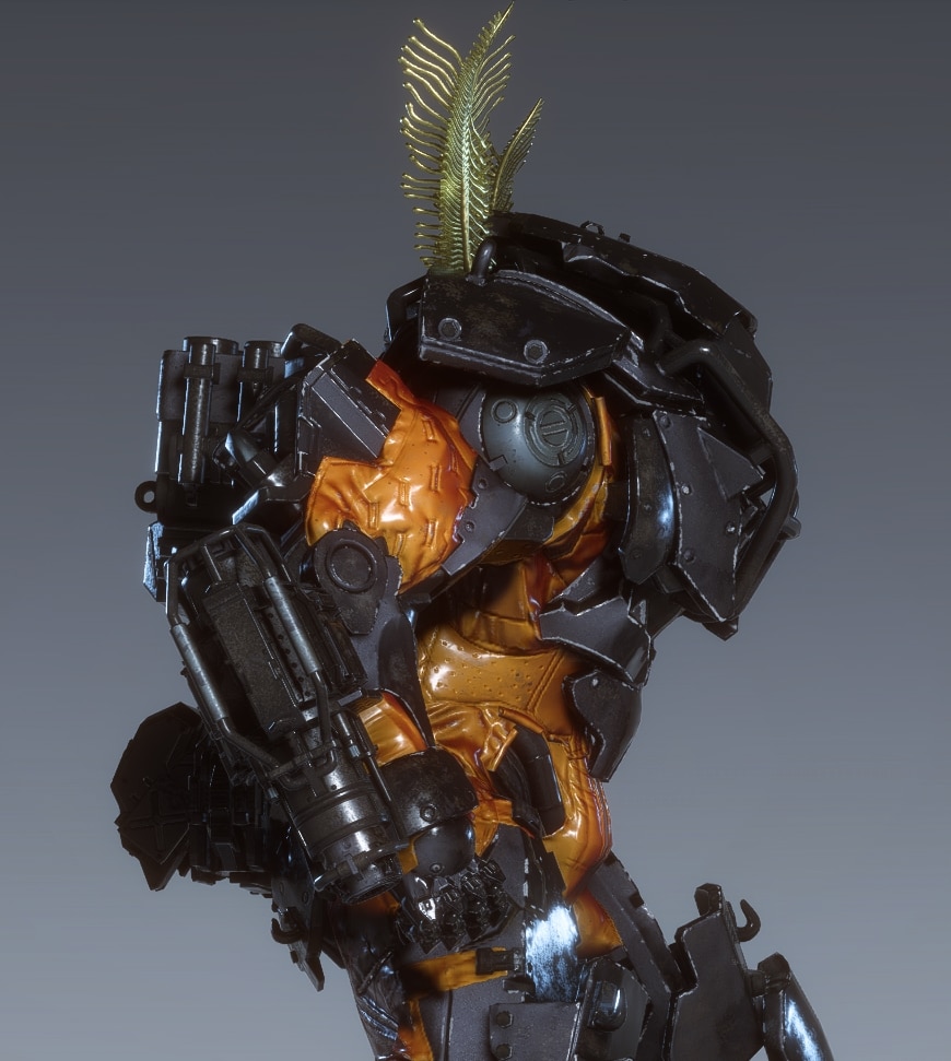 Anthem Colossus Grabbit Ears Helmet - Right