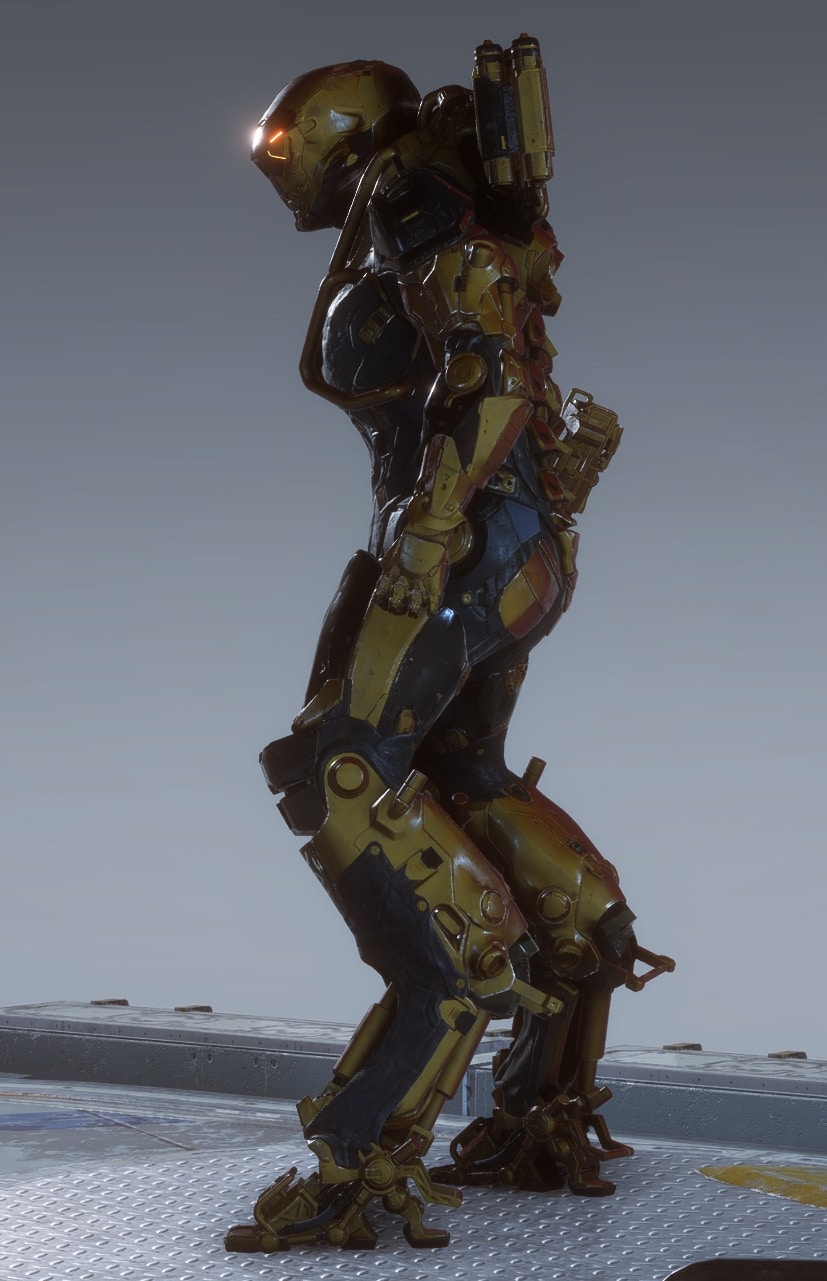 Anthem Default Ranger Armor - Left