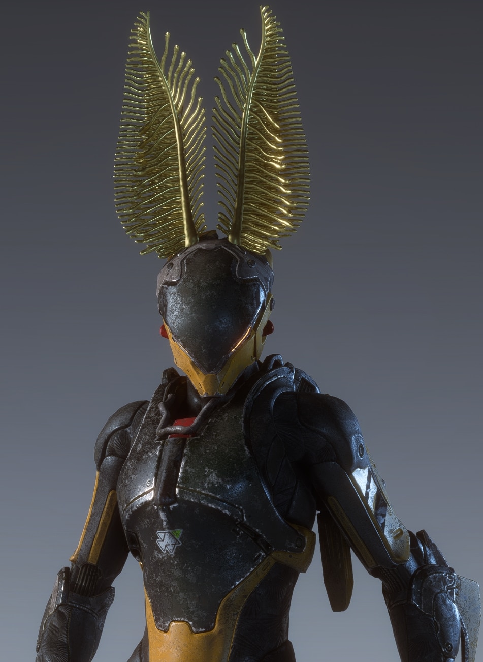 Anthem Interceptor Grabbit Ears Helmet - Front