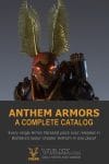 Anthem Javelin Armors - A Complete Catalog