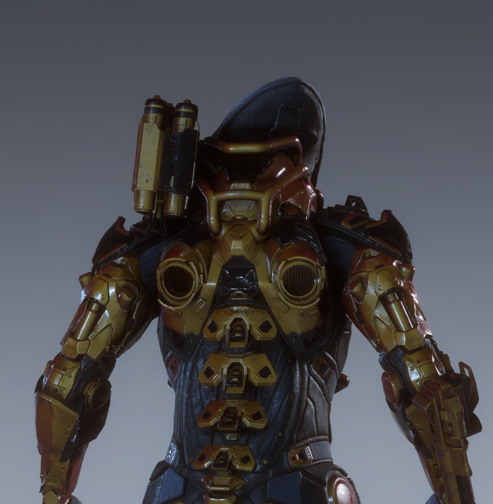 Anthem Ranger The Negotiator Hood Helmet - Back