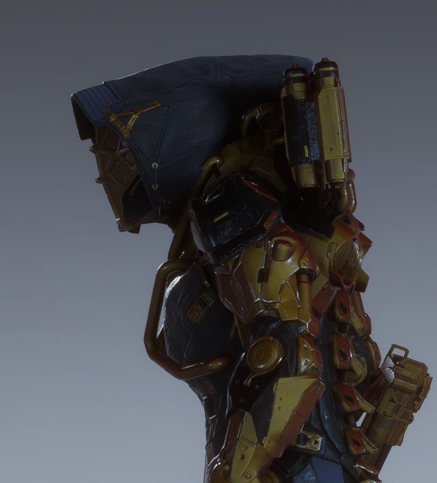 Anthem Ranger The Negotiator Hood Helmet - Left