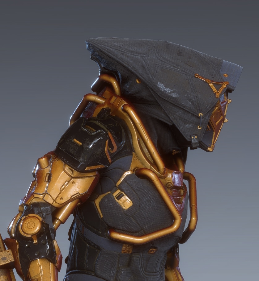Anthem Ranger The Negotiator Hood Helmet - Right