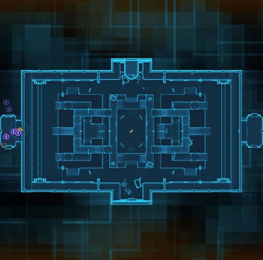 Original Huttball Map Layout