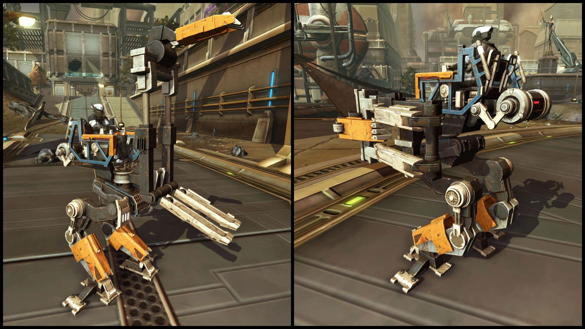 Fork-Lift Walker Mount