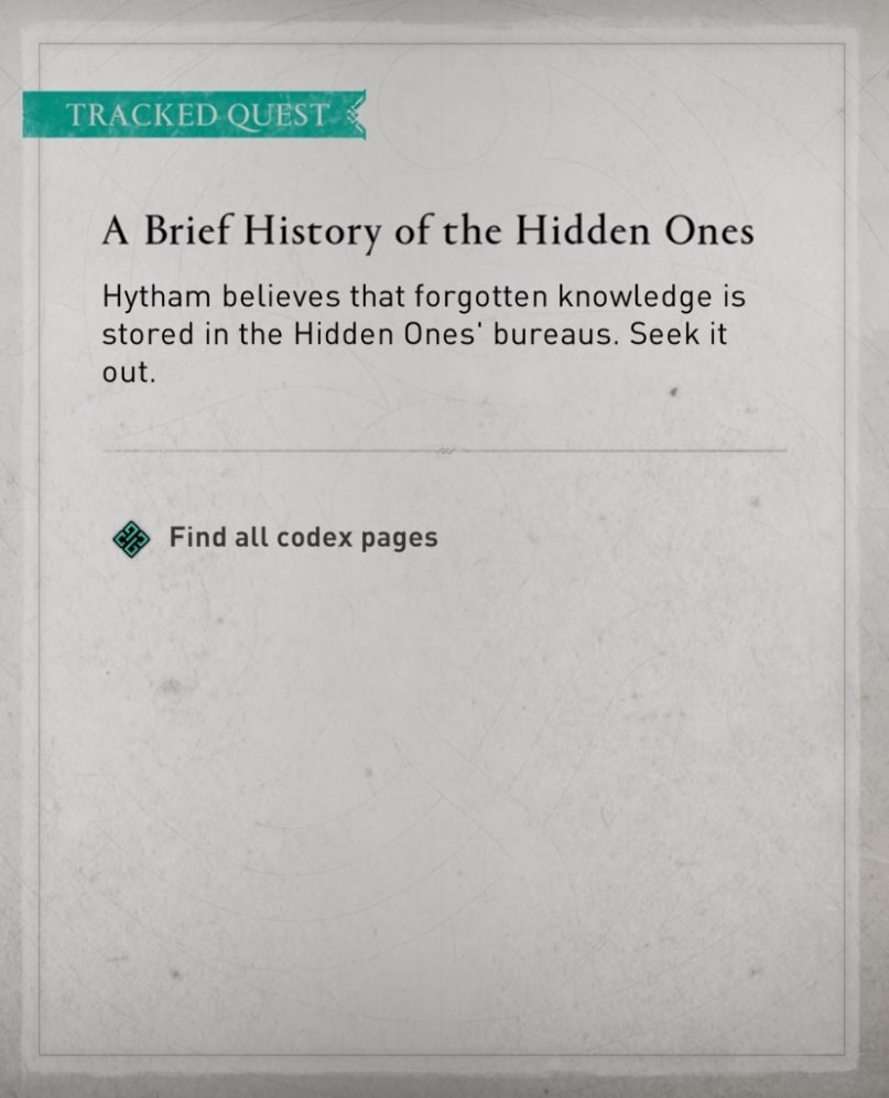 A Brief History of the Hidden Ones