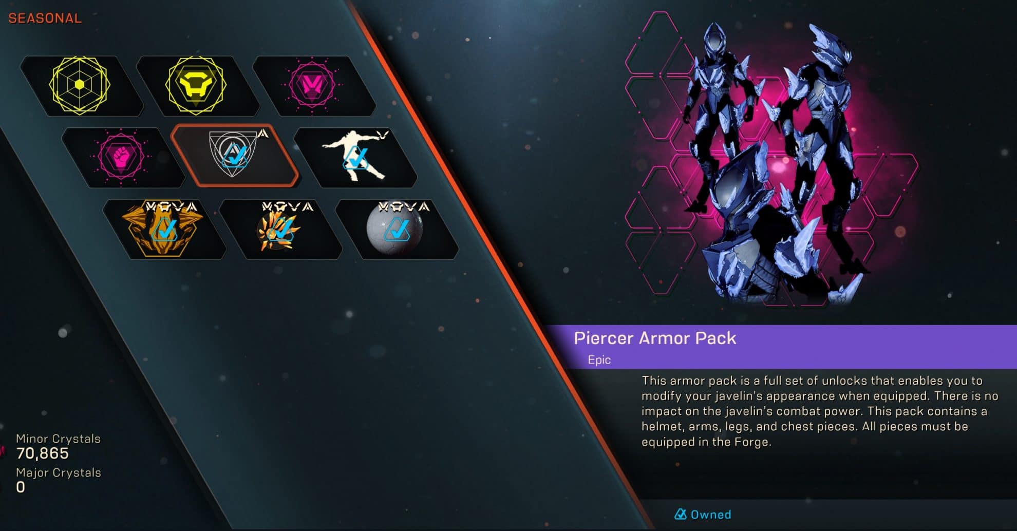 ANTHEM Seasonal Store November 3 2020