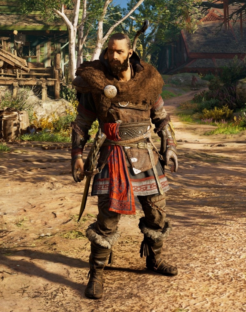 Assassin's Cred Valhalla Raven Clan Armor Set