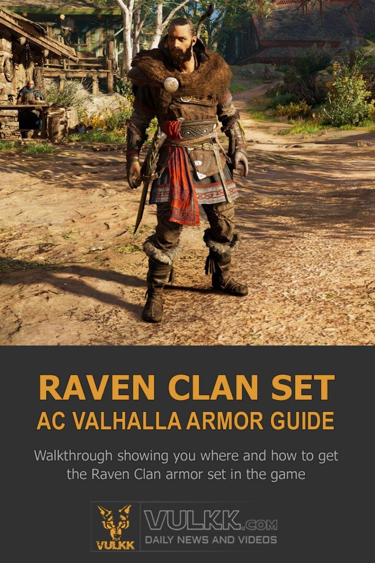 AC Valhalla Raven Clan Set Locations Guide