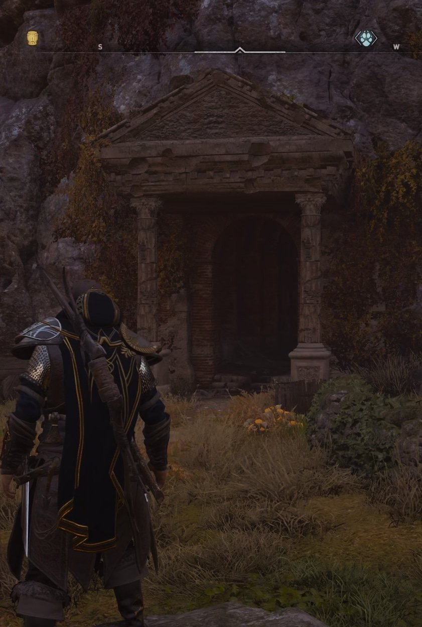 Valhalla legendary animals - Beast of the Hills Ruins Entrance