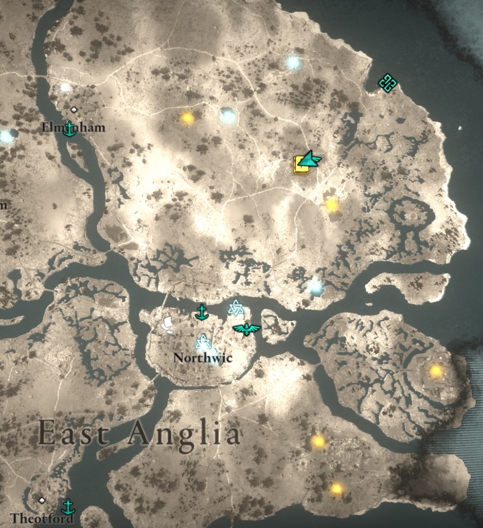 Blinding Rush 1 Map