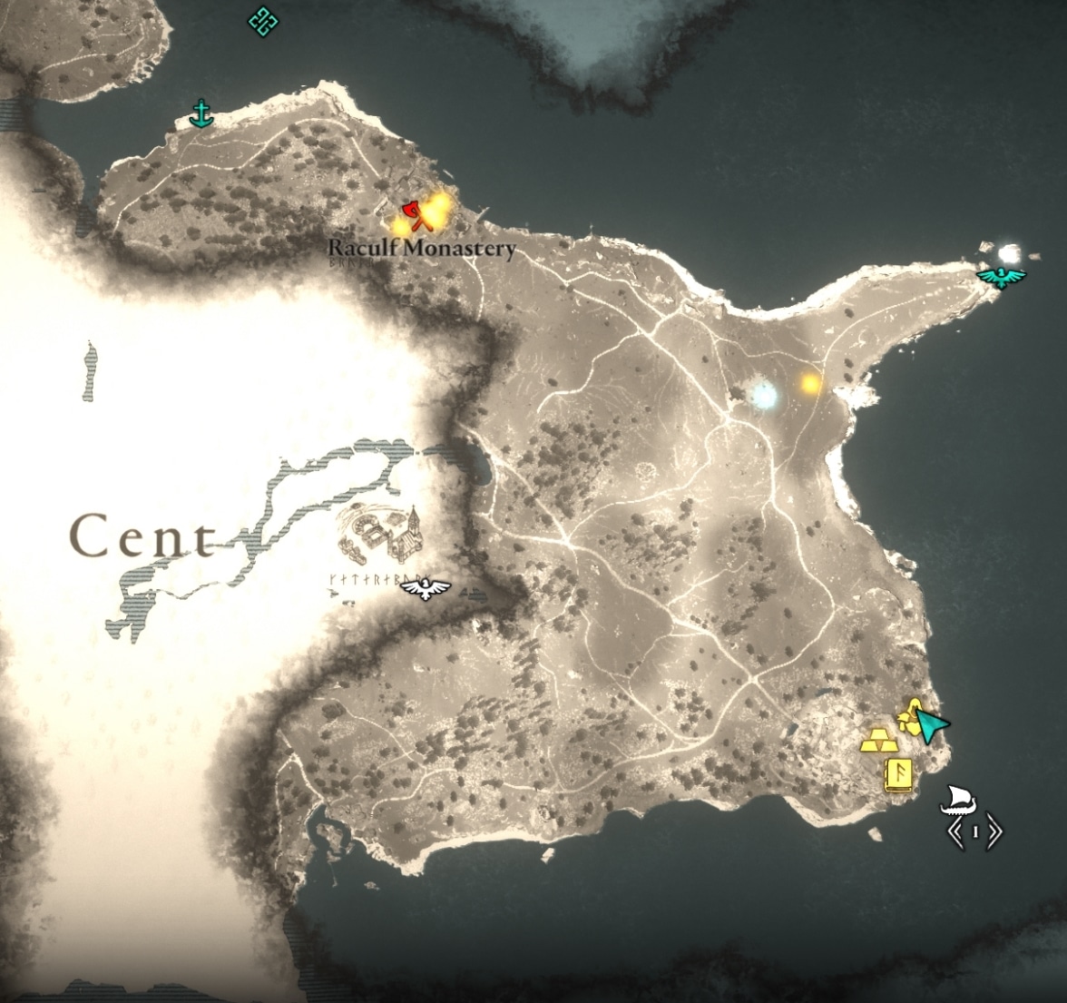 Brigandine Trousers Map