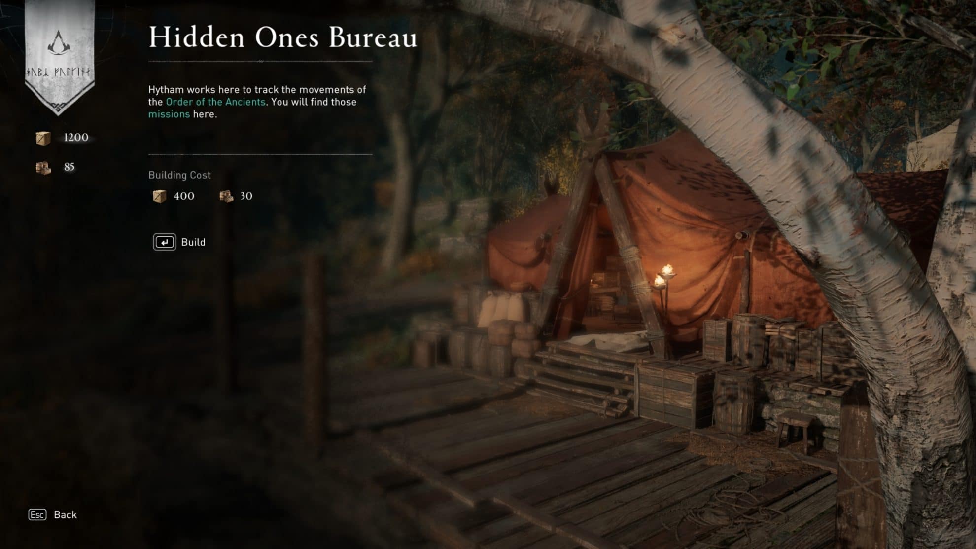 Building the Hidden Ones' Bureau in Ravensthorpe
