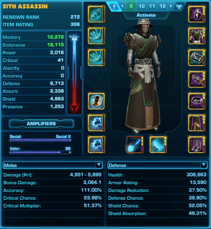 Full Tank Stats