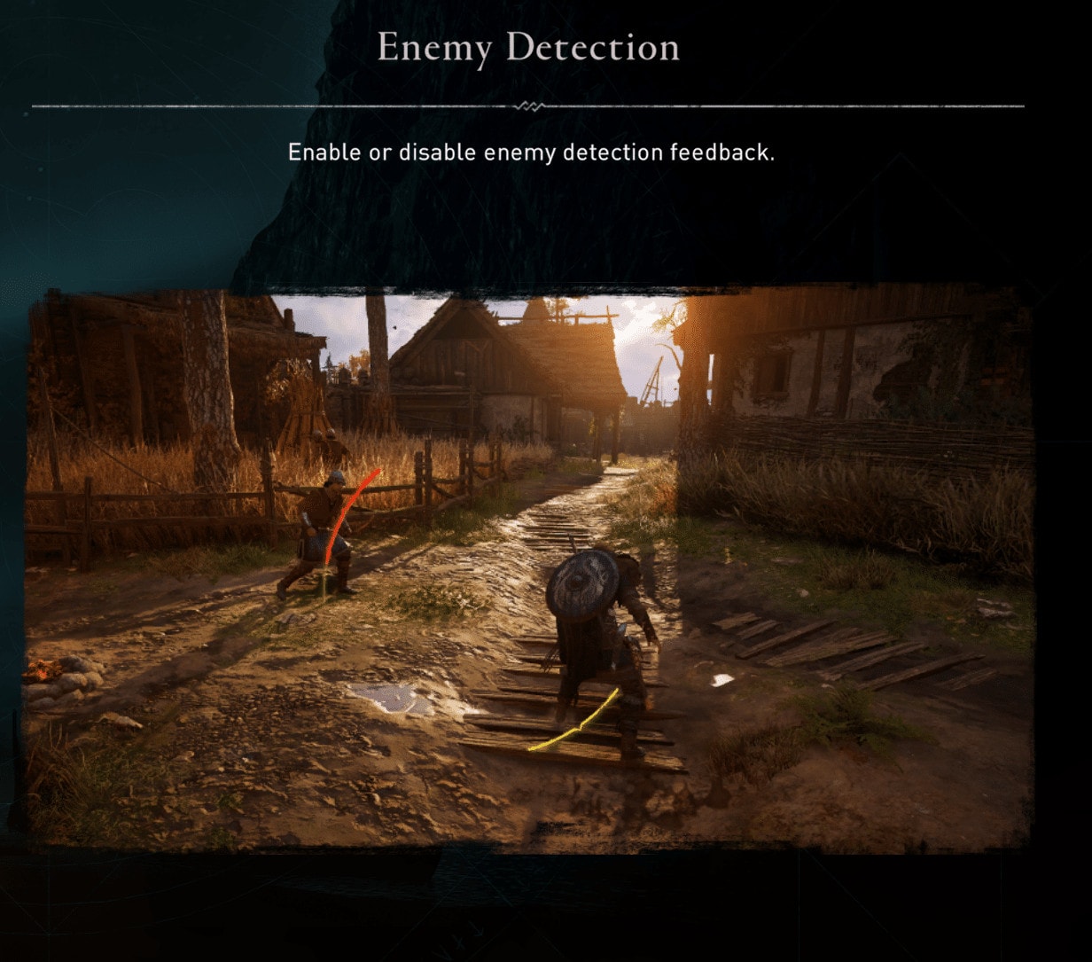 assassin's creed valhalla enemy detection 