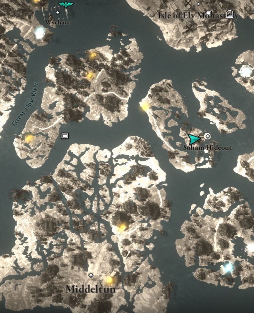 Huntsman Breeches Map