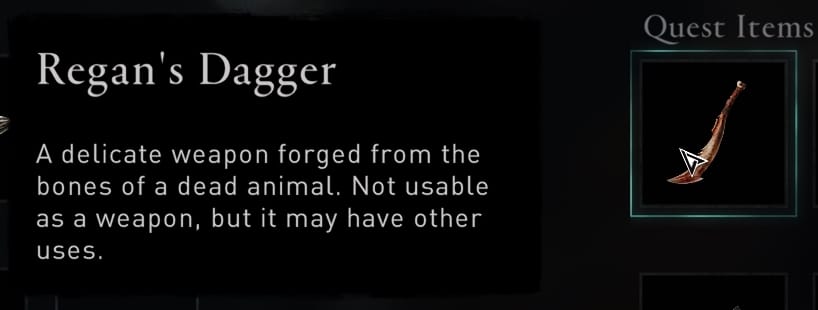 Regans' Dagger