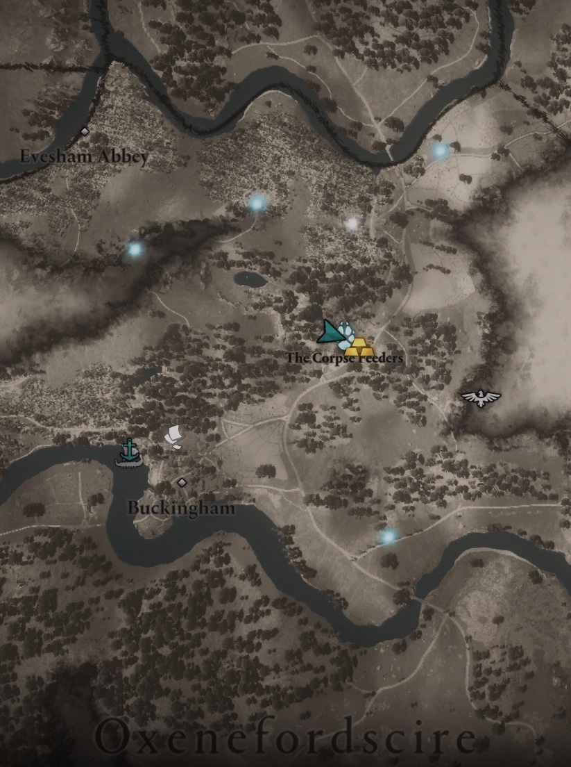 The Corpse Feeders Map