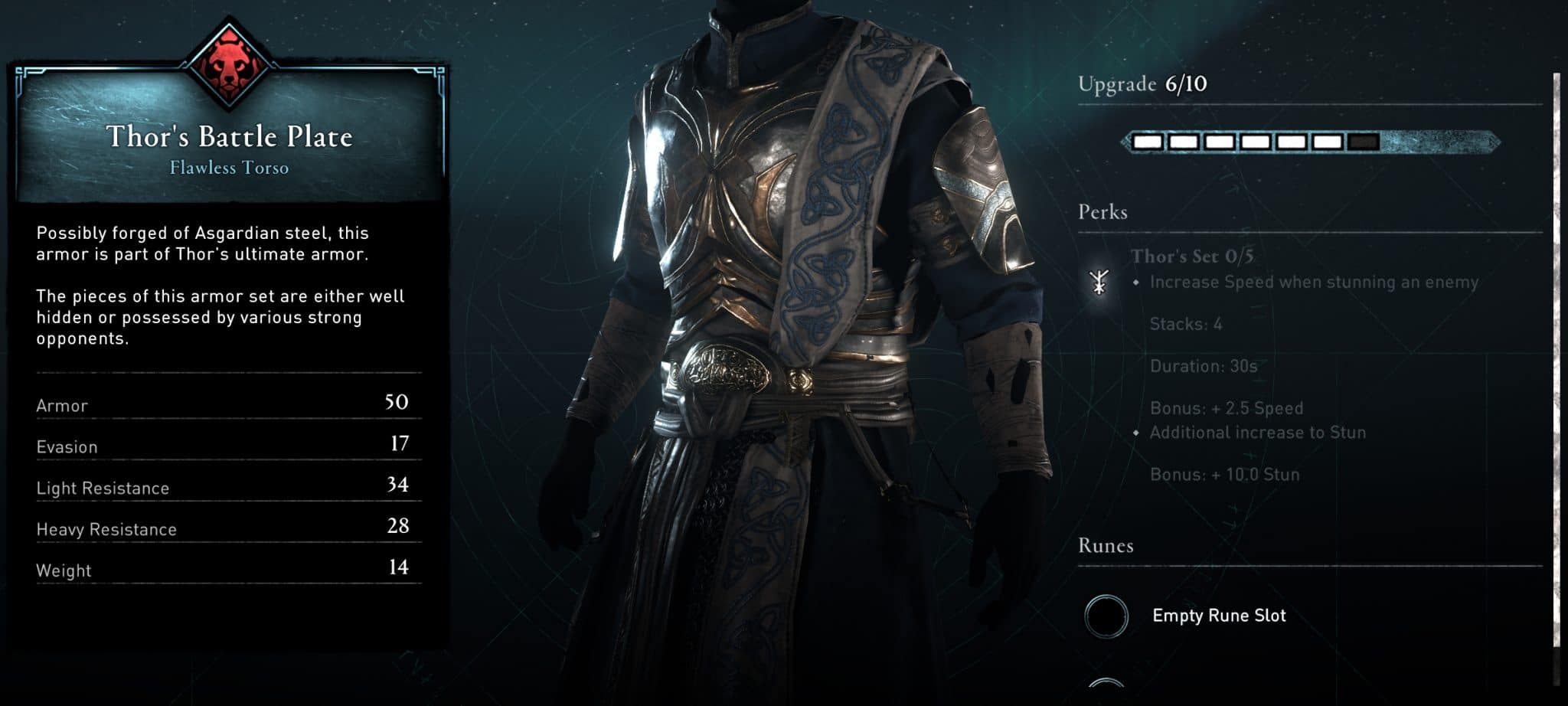 How to get Thor's Armor Set and Hammer Mjolnir in AC Valhalla