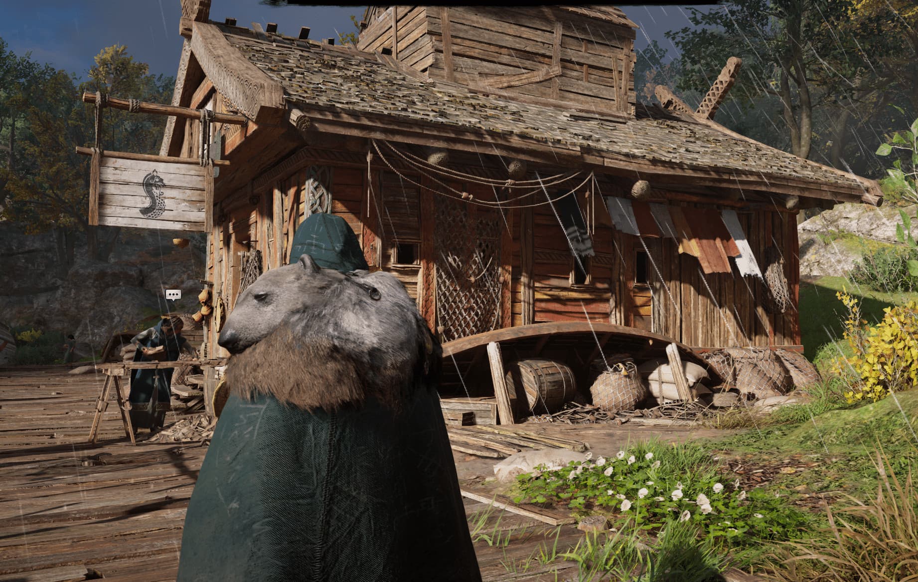 assassin's creed valhalla settlement at Ravensthorpe Shipyard