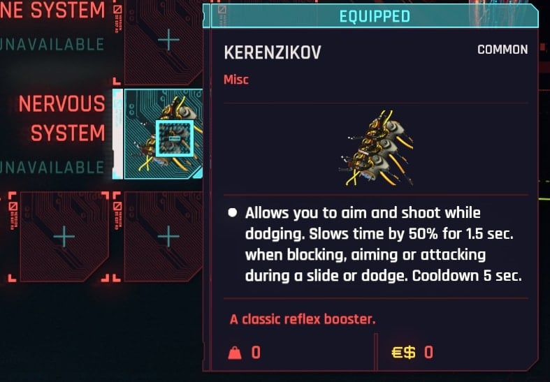Kerenzikov for Oda boss fight