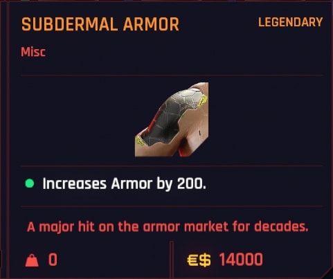 Cyberpunk 2077 Legendary and Iconic Gear Locations - VULKK.com