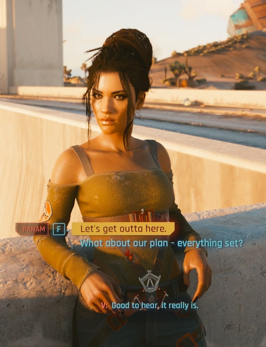 The Star ending with Panam - Cyberpunk 2077 Achievements Guide