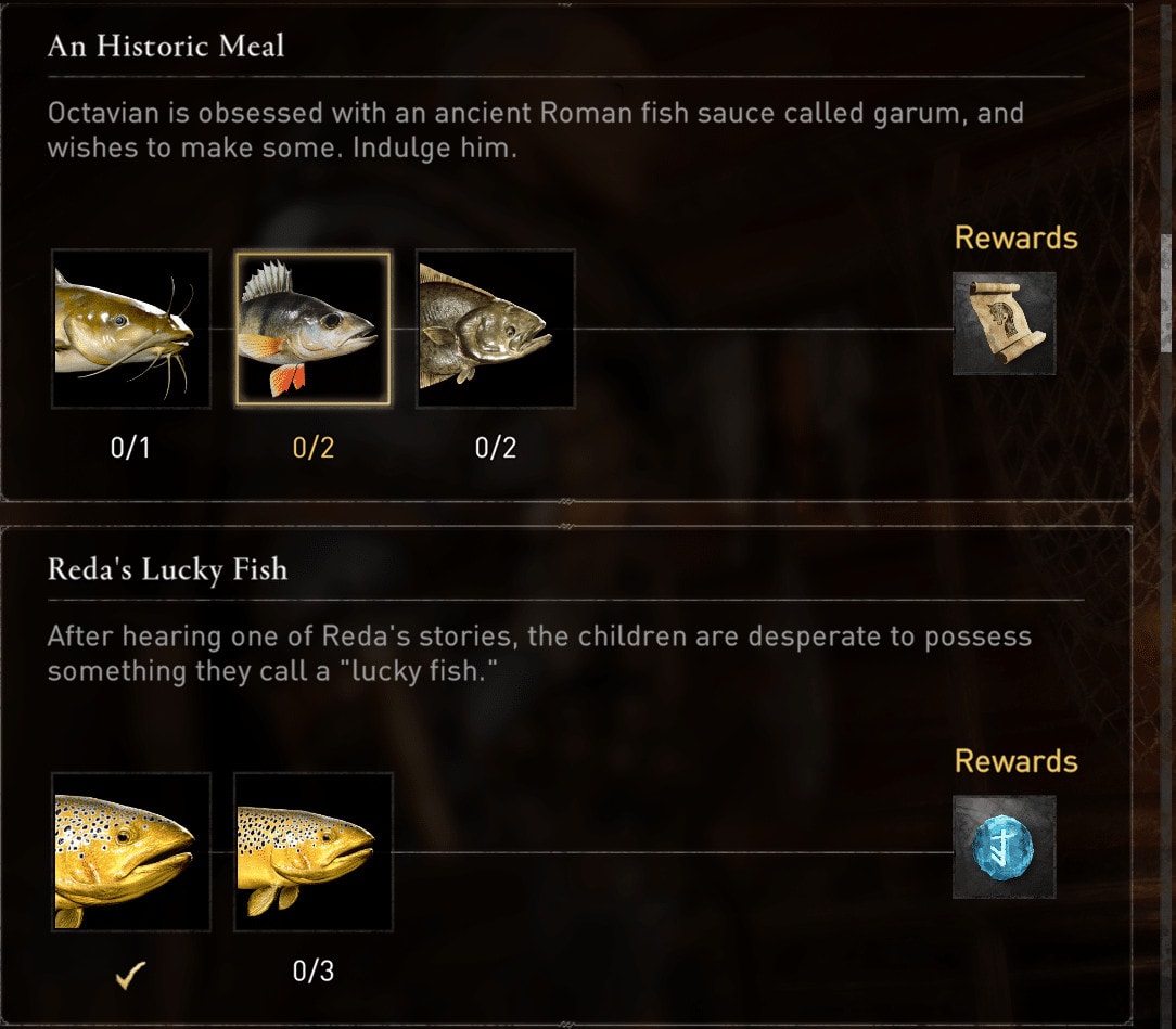 assassin's creed valhalla mini games fishing rewards