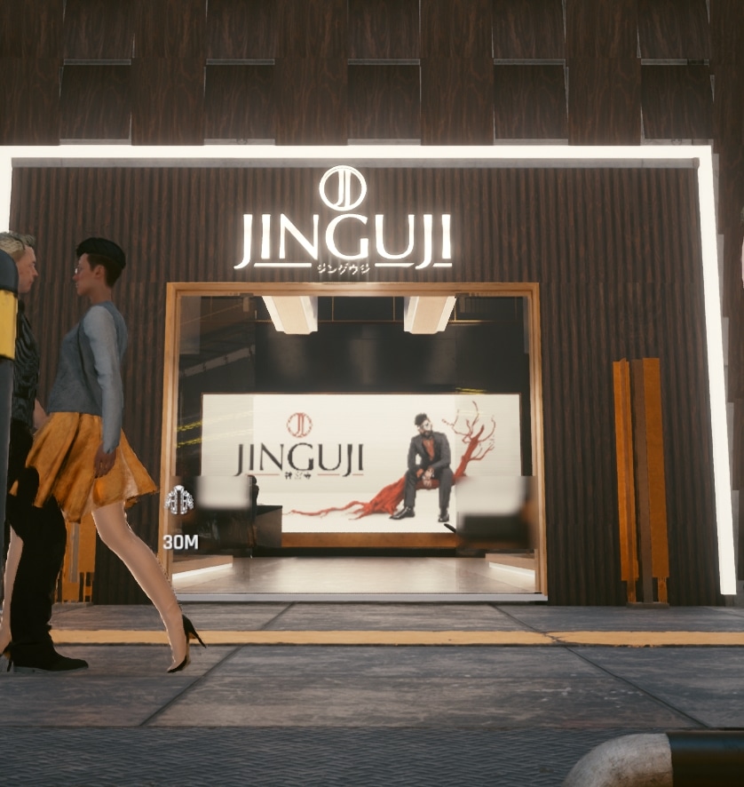 Jinguji store vendor Zane