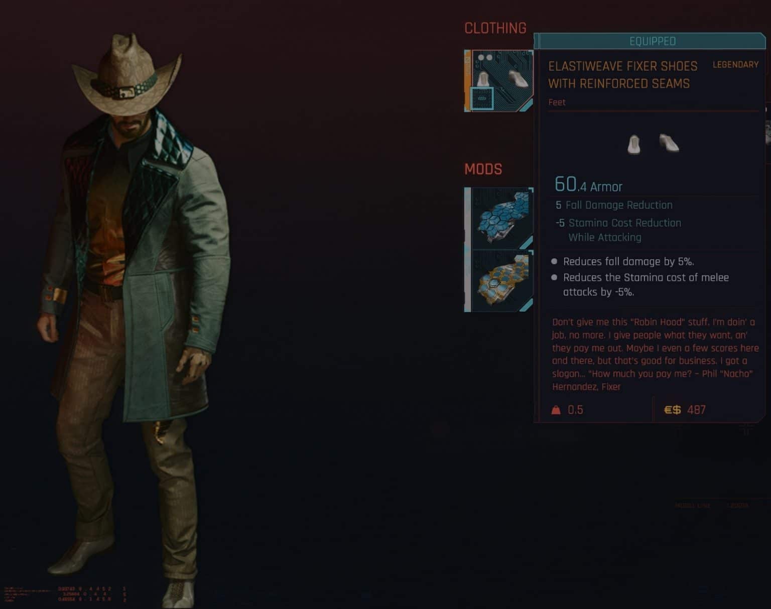 How to get the Legendary Fixer Armor Set in Cyberpunk 2077