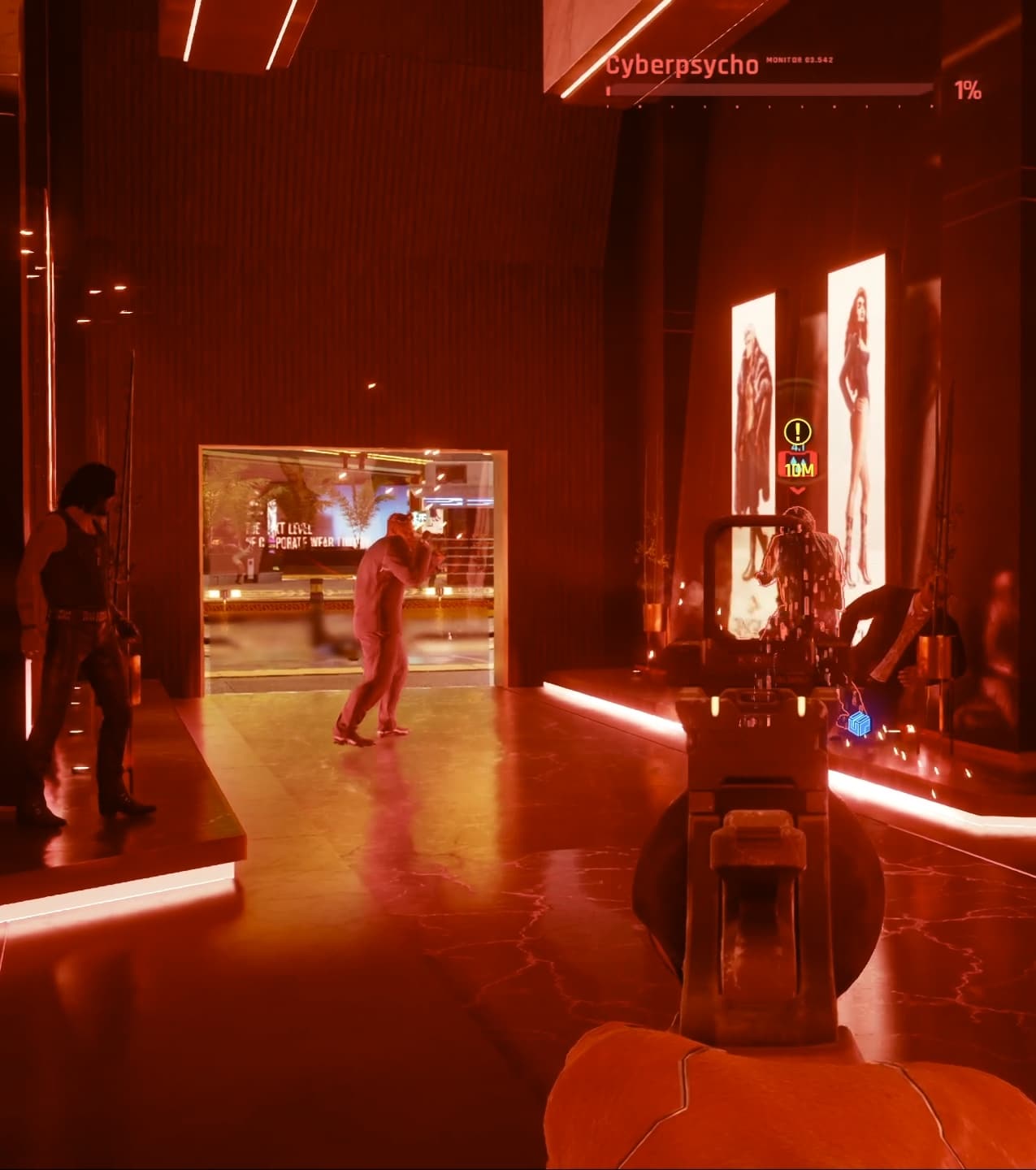 Fight the Cyberpsycho in Jinguji Store