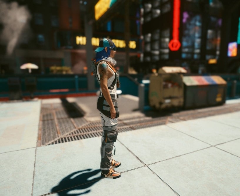 How to get the Legendary Techie Armor Set in Cyberpunk 2077 - Female V