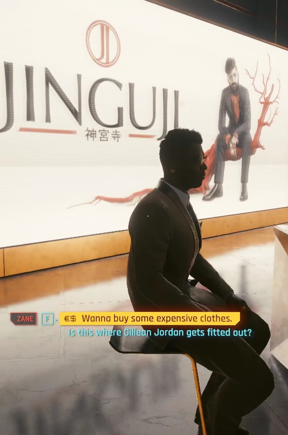 Jinguji store vendor Zane