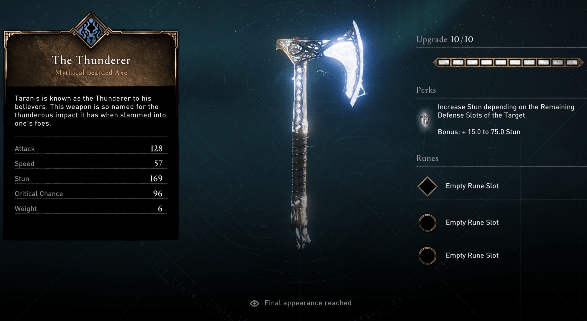 The Thunderer (Bearded Axe)