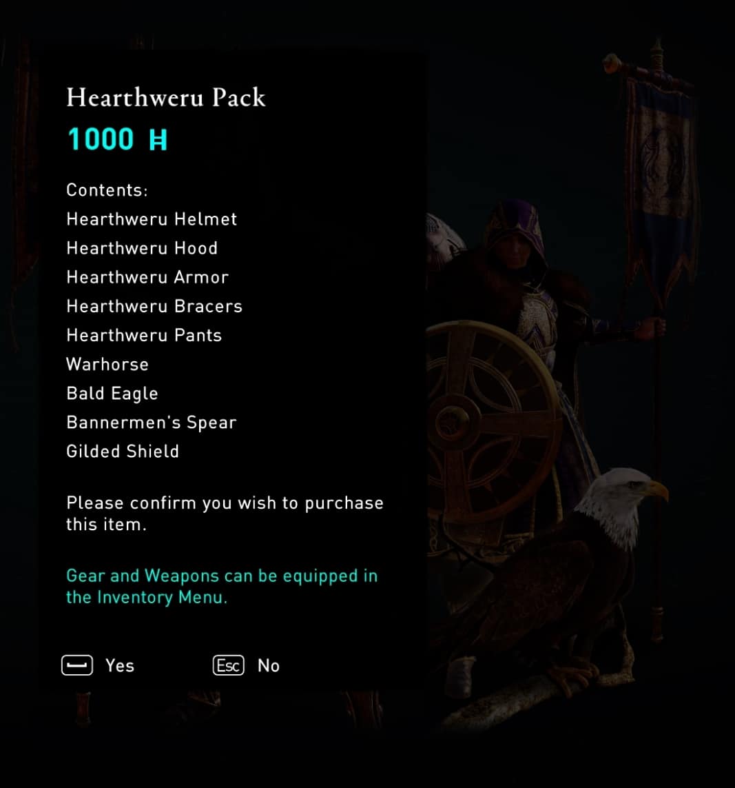 Assassin's Creed Valhalla Hearthweru Pack