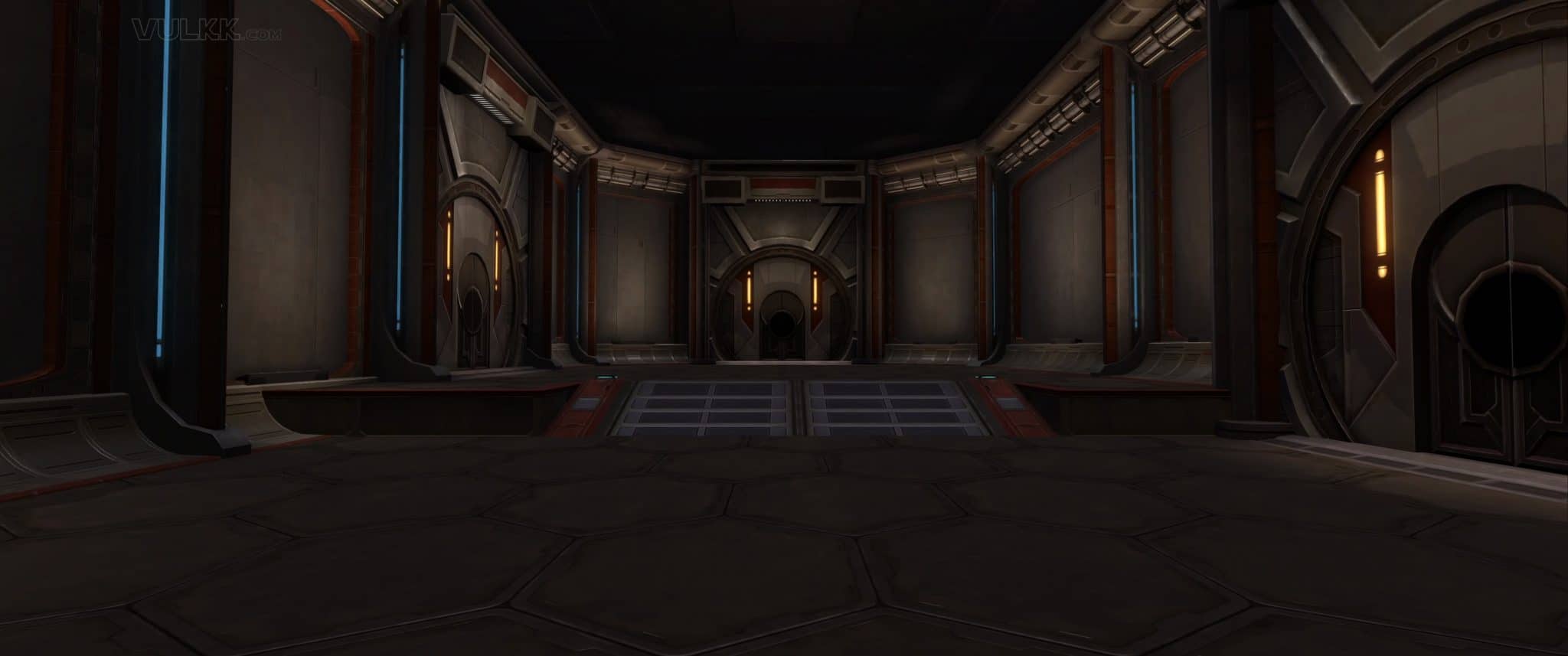 Carrick Station Penthouse Layout and Interiors - main corridor