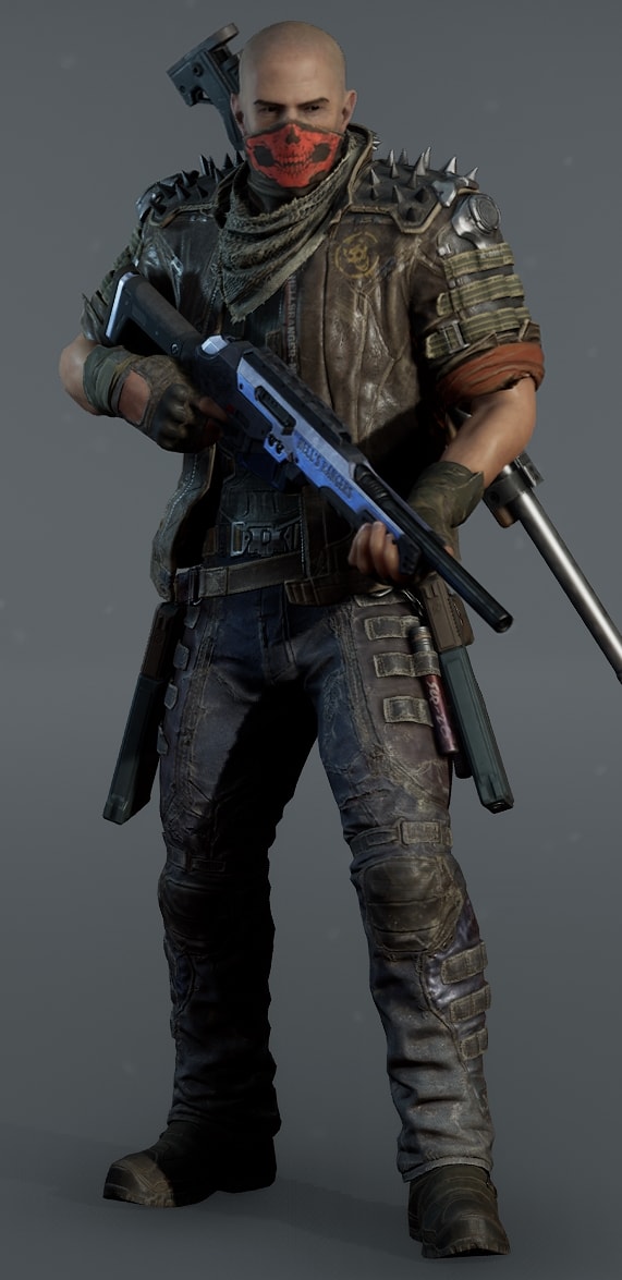 Earthborn Renegade's Marksman Rifle Preview -Outriders Hells Rangers Pack