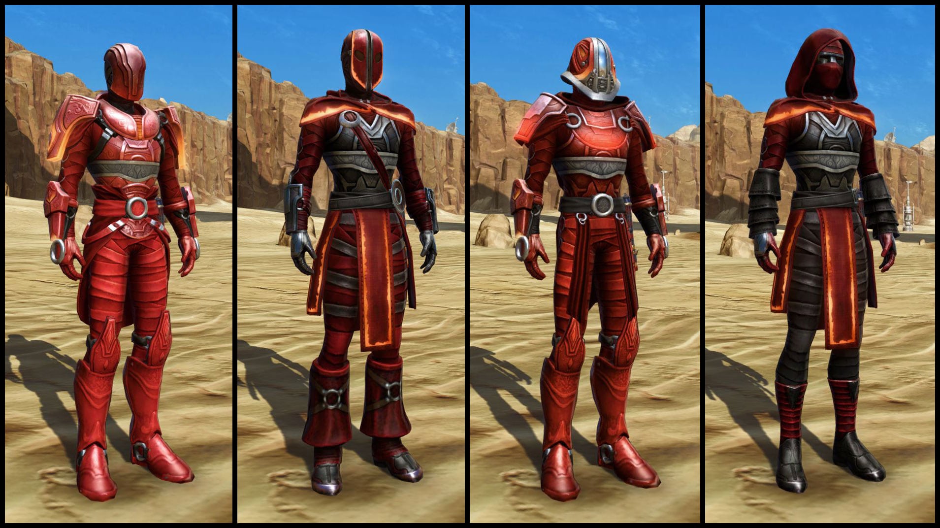 Furious Combatant Armor Sets