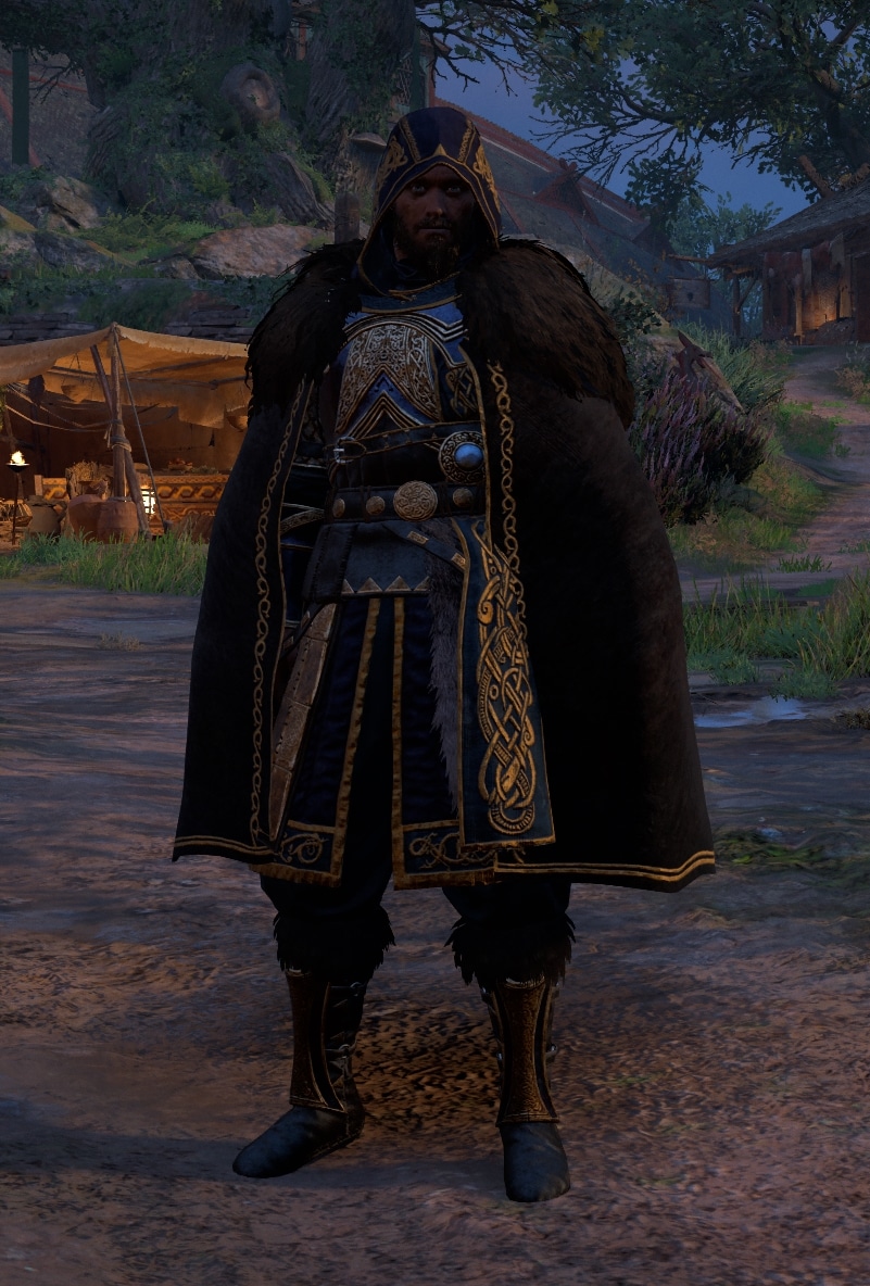 Hearthweru Armor Set, Bannermen's Spear and Gilded Shield Overview