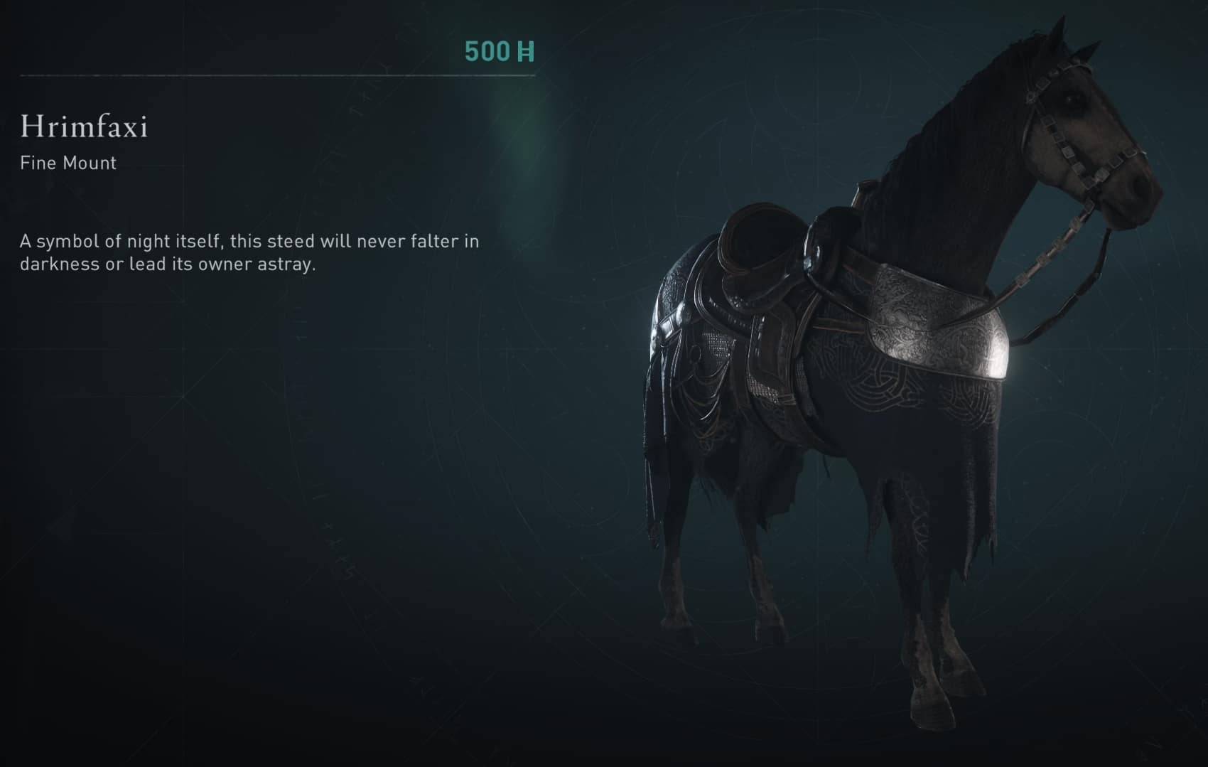 Hrimfaxi Horse Skin