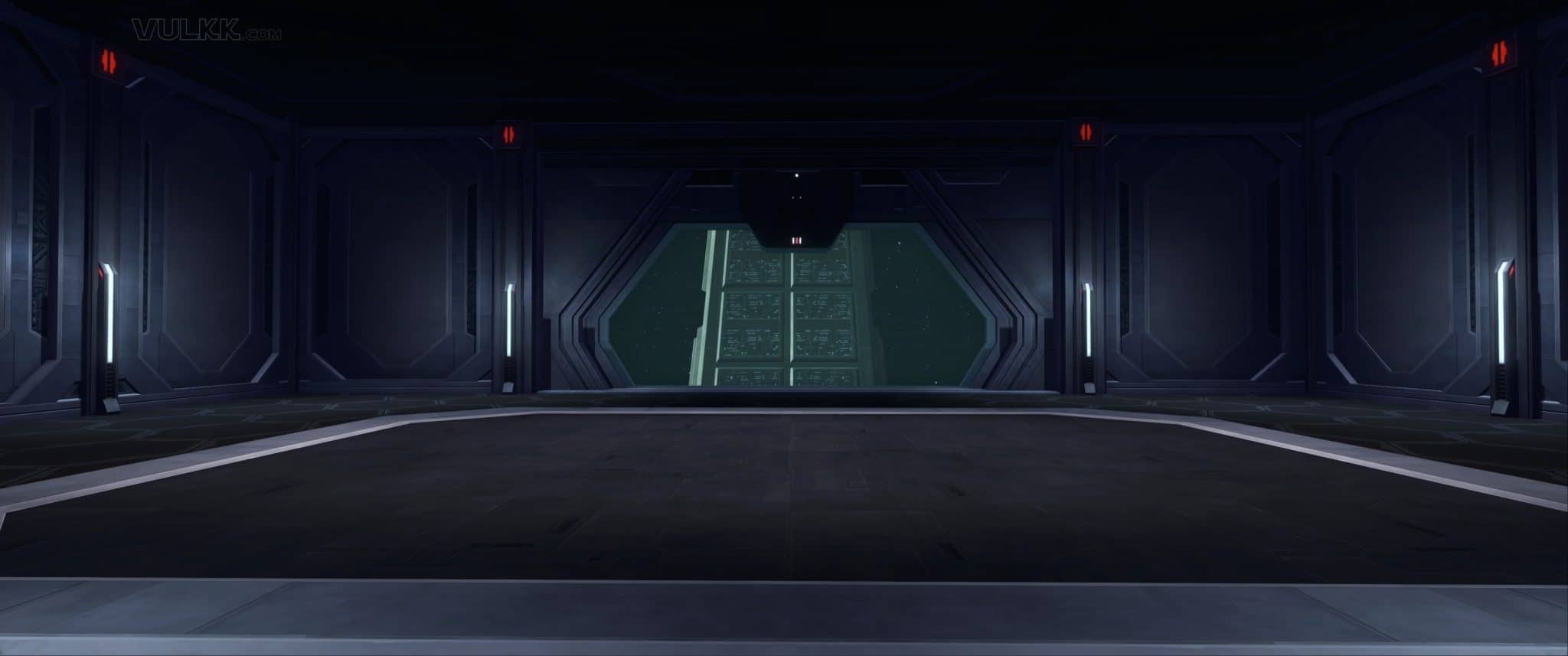 Imperial Fleet Stronghold - Space View Room interior
