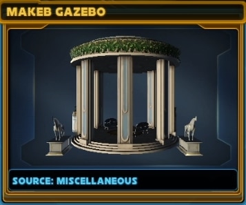 Makeb Gazebo Decoration