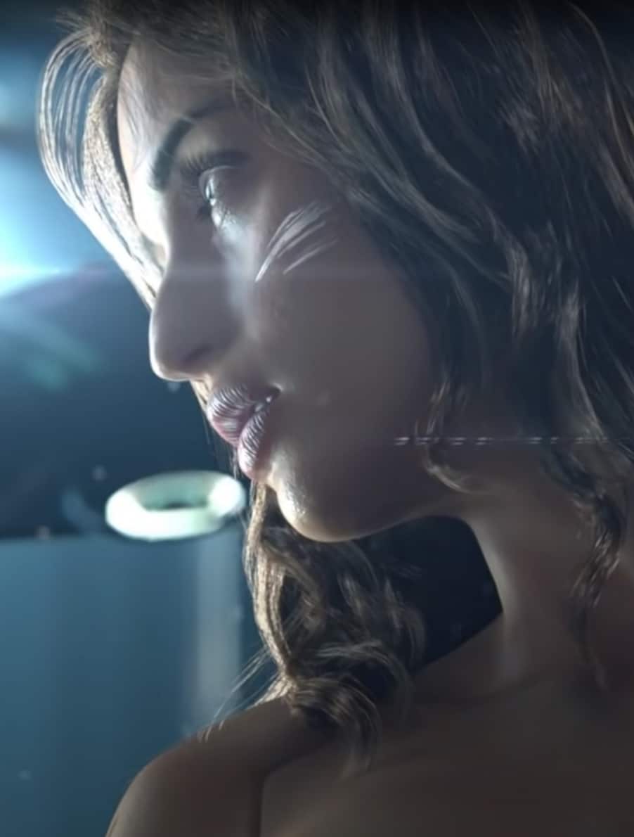 Melissa's bullet mark