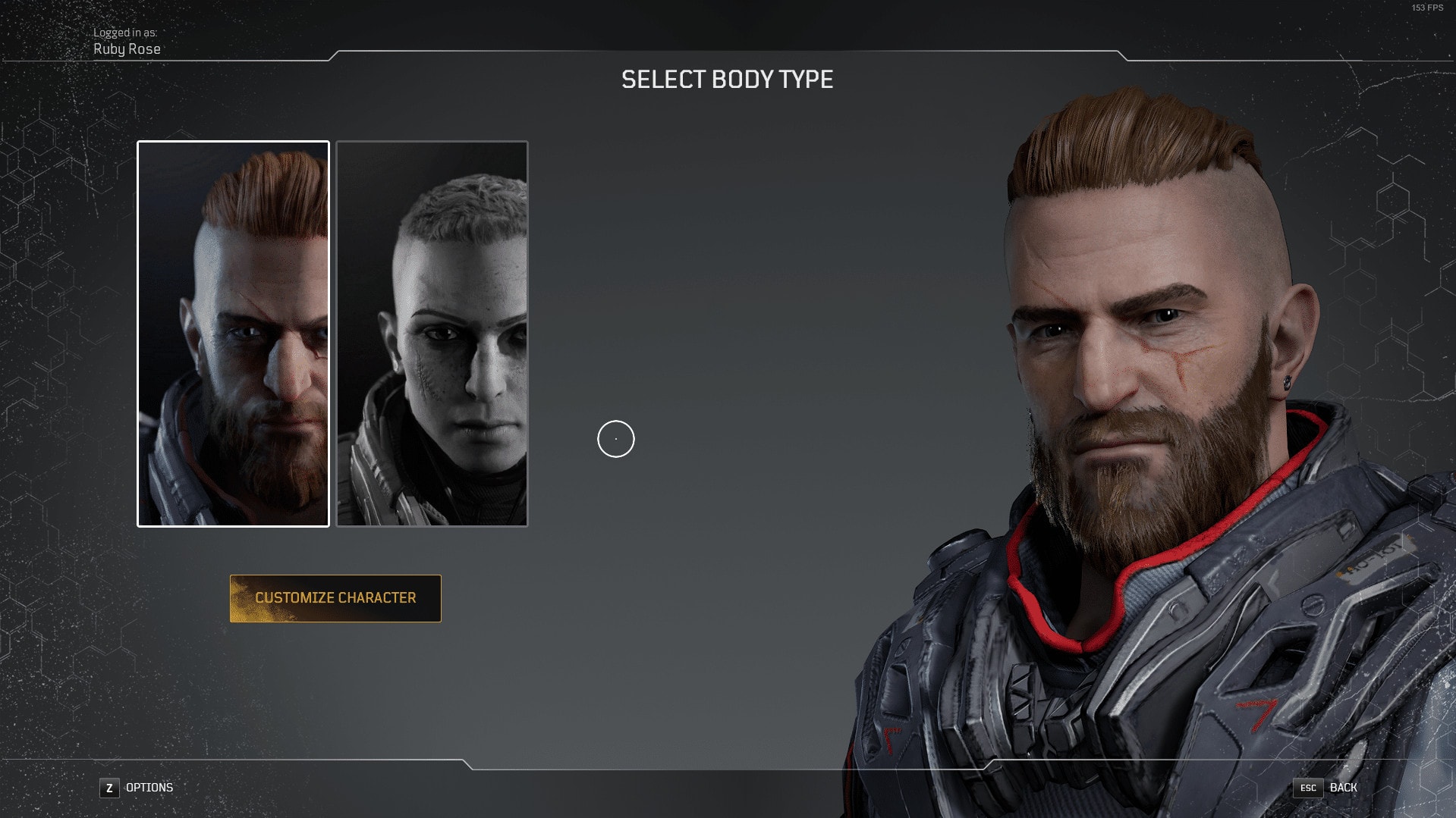 Outriders User Interface