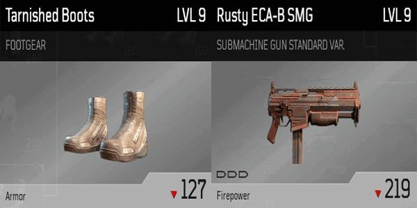 how gear works in outriders