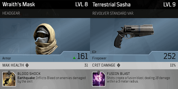 how gear works in outriders