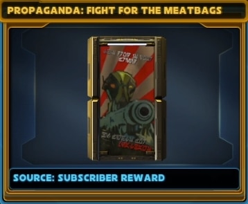 Propaganda Fight for the Meatbags