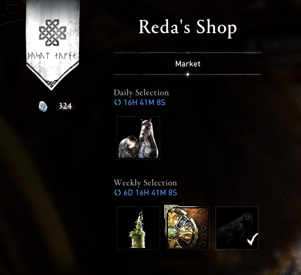Reda's Shop items from February 2